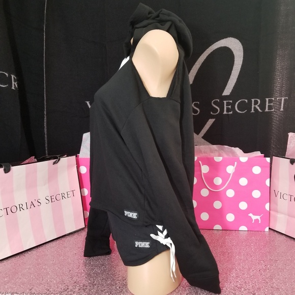 NWT!  Pink Victoria's Secret 2 pc hoodie set - Picture 5 of 8